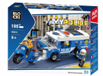 Konstruktor Blocki MyPolice Politsei patrullauto, KB0612, 188tk.