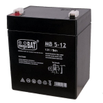Mpl power elektriaku Megabat 12V 5Ah F1(187) AGM, 3-5 aastat