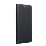 Telefoni&uuml;mbris Luna Book Silver Samsung Galaxy A03s, must