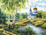 Tikkimiskomplekt Magic Needle "Path to the Temple" 43-10