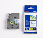 Brother P-touch TZE-233 lamineeritud etikett - 12mm - Sinine valgel