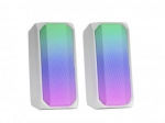 Bluetooth k&otilde;lar - Mars Gaming - MSRGB Valge - 15W - RGB T&auml;isv&otilde;rk - 2 Aktiivset Juhtumit
