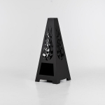 Kamin aeda "PIRAMID", 3mm paksusest metallist
