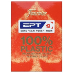 Fournier EPT pokkerikaardid, punased