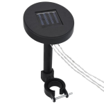 vidaXL lehtla LED-valgusketid p&auml;ikesepaneeliga