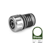 Kiire vooliku&uuml;hendus 3/4" Bradas WHITE LINE TPR koos STOP funktsiooniga