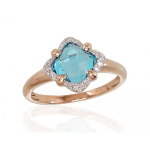 S&otilde;rmus punasest kullast briljandiga Diamond Sky "Henry III", proov 585 4752263016040, 18.5. 2.78 g