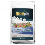 Koerte kuivtoit Ironpet Turkey Medium Adult, keskmist t&otilde;ugu t&auml;iskasvanud koertele, 12 kg