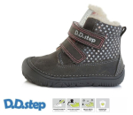Laste talvesaapad D.D.Step W073-29BM-W, grey