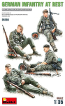 Liimitav mudel MiniArt 35266 German Infantry at Rest 1/35