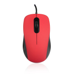 Juhtmega optiline hiir Modecom MC-M10S, punane