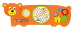 Viga Toys seina m&auml;nguasjad karu 91 x 32 cm puit oranž