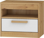 &Ouml;&ouml;kapp Meblocross Maximus, tamm/valge