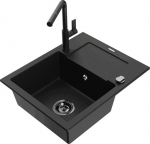 Graniidist k&ouml;&ouml;givalamu Mexen Enzo koos segisti ja sifooniga, Must