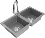 Graniidist k&ouml;&ouml;givalamu Mexen Mario koos segisti ja sifooniga, Grey+Chrome