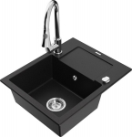 Graniidist k&ouml;&ouml;givalamu Mexen Enzo koos segisti ja sifooniga, Black+Chrome
