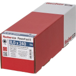 Fischer kruvide komplekt PowerFast II 8,0x240 TK TX TG blvz 50