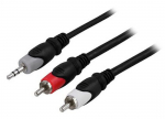 Deltaco MM-139, 3,5 mm/RCA, 1 m