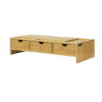 Monitori alus SoBuy BBF03-N, pruun