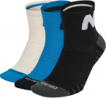 Sokid Nike U NK Evry MX Cush Ankle 3PR Black Blue White