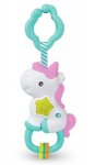 Rippuv k&otilde;risti helide ja valgusega &Uuml;kssarvik/Unicorn Clementoni