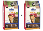 Bosch Petfood Adult Lamb & Rice High Premium koertele lambaliha ja riisiga, 1kg+1kg