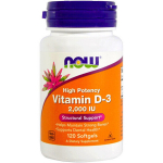 Now Foods Vitamiin D3 2000IU (120 softgels)