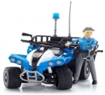 Bruder politsei ATV + figuur