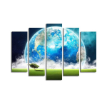 Viieosaline reproduktsioon Planeet Maa