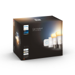 Kit Starting LED LED Connected Philips Hue White - 10.5W - Lot 2 E27 - Hue remote control