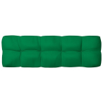 vidaXL euroalustest diivani padi, roheline 120 x 40 x 10 cm