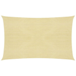 vidaXL p&auml;ikesepuri 160 g/m&sup2;, beež, 2 x 5 m HDPE