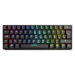 RGB Klaviatuur M&auml;ngude Mehaanik - Nox - NXKROMKLSTRSP - Must - Bluetooth - LED Valgusega