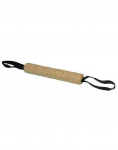 Rouleau Dummy de dressage &agrave; mordre - TRIXIE - Jute - 2 poign&eacute;es - 25 cm - &Oslash; 4 cm