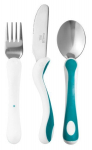 S&ouml;&ouml;giriistade komplekt lastele Bambino Eat like a pro!, roheline