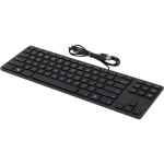 Juhtmega klaviatuur MATIAS RGB , Black