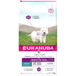 Eukanuba Daily Care kuivs&ouml;&ouml;t k&otilde;ikide t&otilde;ugude tundliku nahaga t&auml;iskasvanud koertele 12 kg