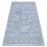 Sisal vaip SISAL LOFT 21213 Ornament sinine / h&otilde;be / elevandiluu