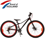 Jalgratas Volare 26" Gradient 36 7V, must / oranž - Prime Collection