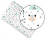 Voodilina kummiga puuvill My Baby,160x80