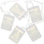 LED J&otilde;ulukaunistuste komplekt AmeliaHome, 5 tk