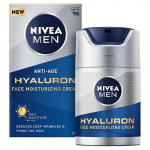 Meeste niisutav kortsudevastane kreem Nivea Men Hyaluron Face Moisturizing Cream SPF 15, 50 ml