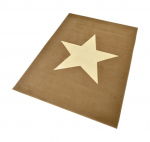 Vaip Hanse Home City Mix Star Brown Grey, 140x200 cm
