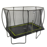 Batuut EXIT Silhouette 214x305 cm, must + KINGITUSEKS turvav&otilde;rk ja lisad