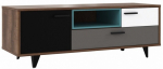 TV laud Raven RVXT131, hall/pruun