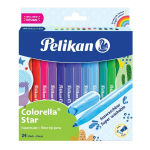 Viltpliiatsid Pelikan Colorella Star, 24 tk.