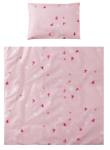 Lorelli voodipesukomplekt Eva Butterflies Pink, 75x75 cm, 5-osaline