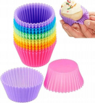 Silikoonist koogivormid, 10 tk.