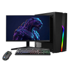 Arvuti Gaming PC 6.1 Plus Komplekt, Intel&reg; Core&trade; i5-14400F 4.7 GHz, 1 TB SSD, RAM 32 GB, GeForce RTX&trade; 5060 8GB, PSU 600W, Windows 11 24″ 1920 x 1080 @ 180Hz