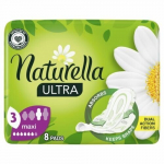 H&uuml;gieenisidemed Naturella Ultra Maxi Camomile, 8 tk.